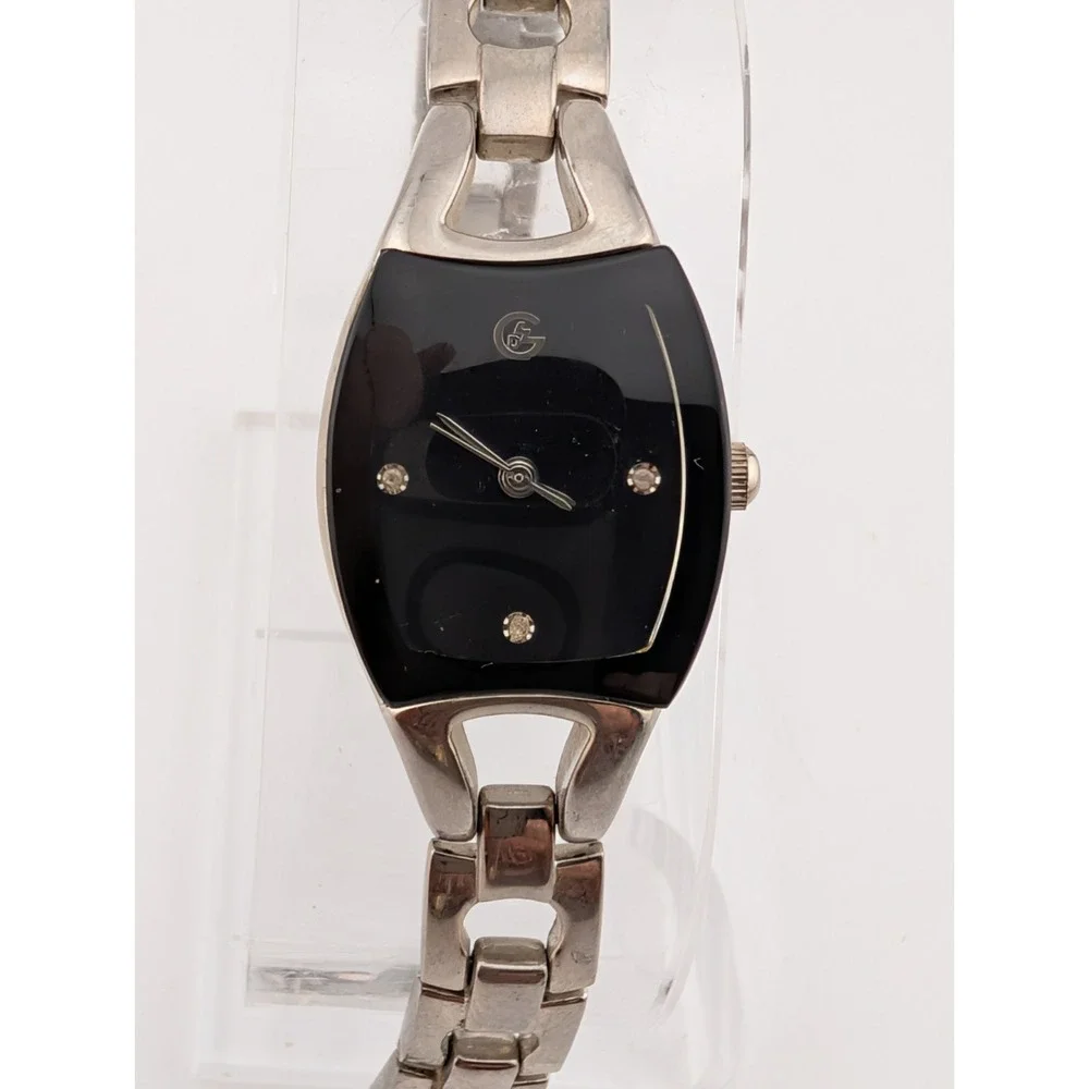 George Watch‎ Women 20mm Case Black Dial Silver 7